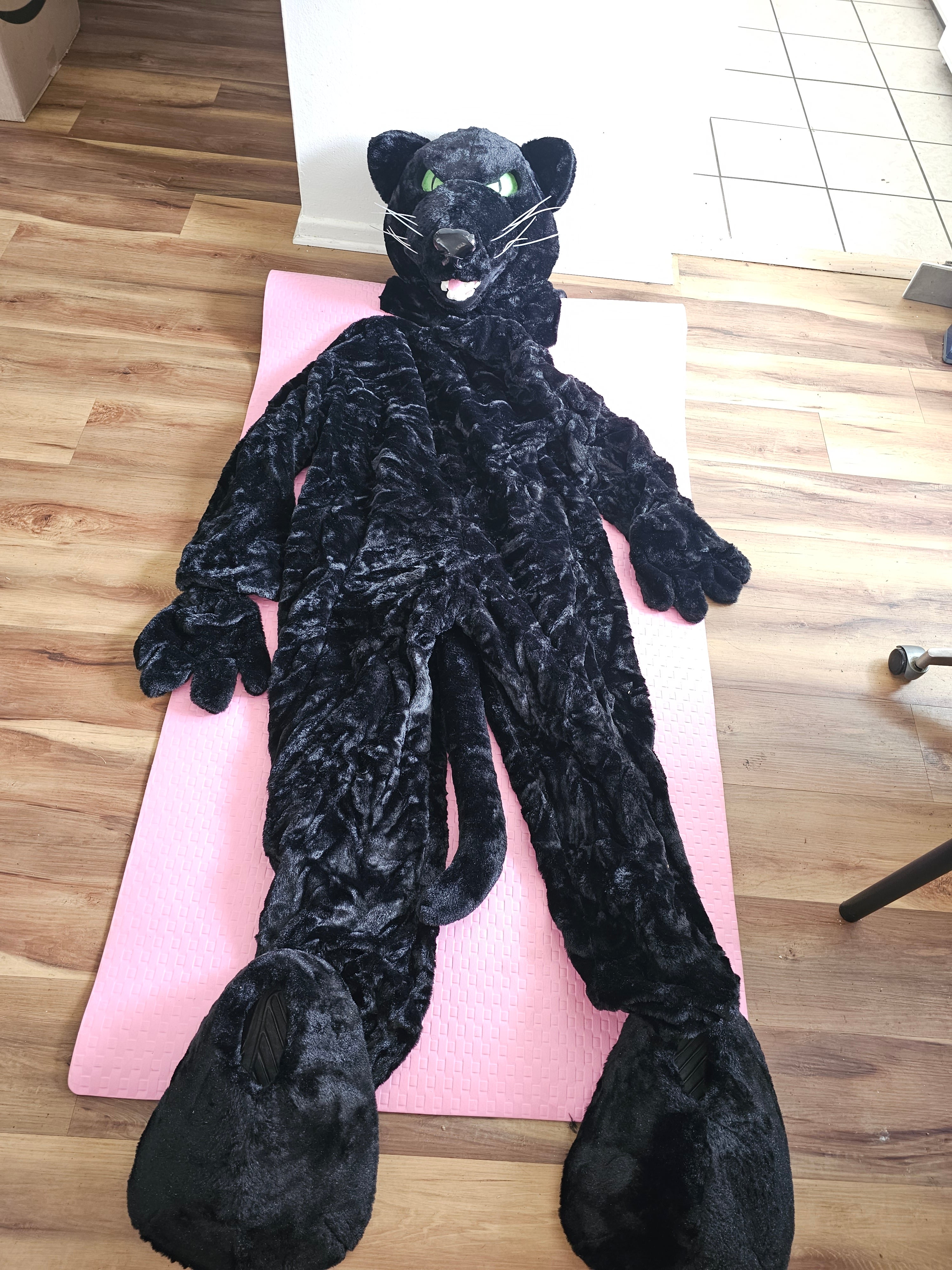 Black Panther Wildcat Mascot Costume anime cosplay Mascotte fancy dress Kid's Birthday Party