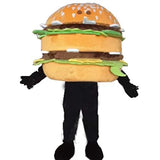AD hamburger mascot costume Hot Sale New Custom Made mascot costume Mascot Costume For Adult Free Shipping -  by FurryMascot -