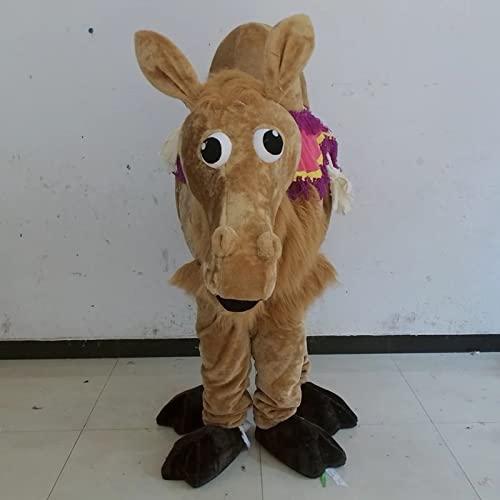 FurryWu Studio Megacamelus Donkey Camel Horse Mascot Costumes Bactrianus Lamini Vicugna Lama guanicoeSuit 2 People -  by FurryMascot -