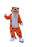 FurryMascot Cheetah Leopard Animal Mascot Costumes Costume Adult Size Mascotte Mascota Carnival Party Cosply, Black,blue,white, S,M,L,XL,XXL,XXXL