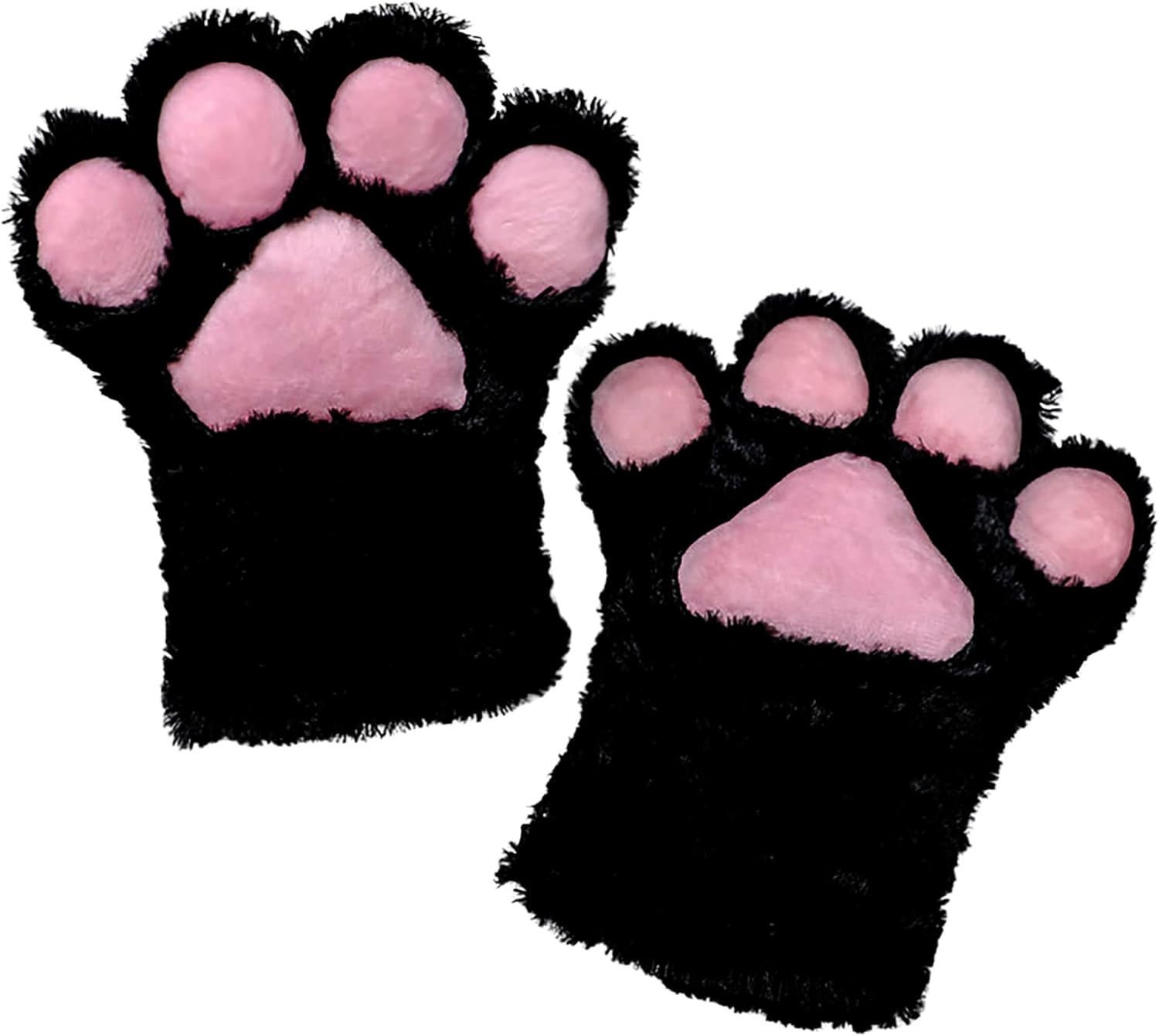 Cosplay Animal Cat Fursuit Paws Claws Gloves Furry Costumes Accessories