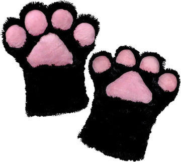 Cosplay Animal Cat Fursuit Paws Claws Gloves Furry Costumes Accessories