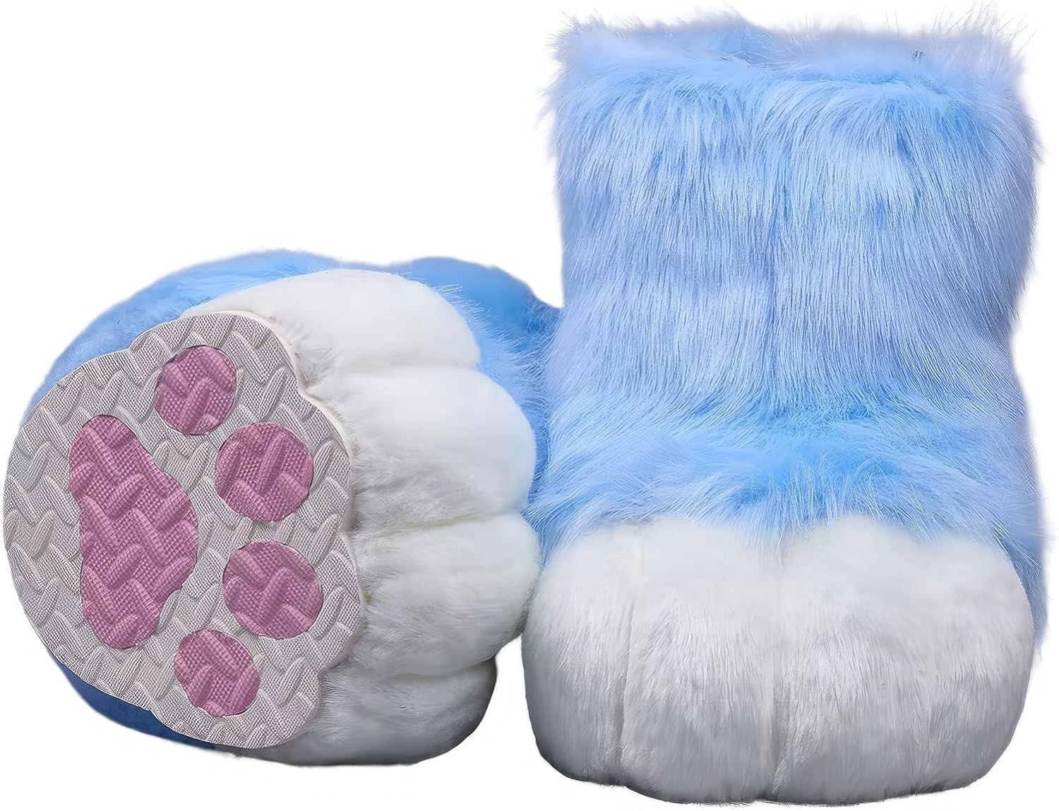 Furry Animal Paw Animal Cat Wolf Dog Fox Fur Costume Shoes Fursuit Accessories