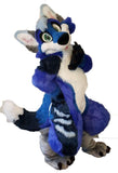 FurryMascot Chihuahua Shepherd YORKSHIRE Poodle Huksy Dog Fursuit Fullsuit Teen Furry Suit Furries Anime Digitigrade Costume Bent Legs Angel Dragon Black,blue,white F99kkj458 S,M,L,XL,XXL,XXXL -  by FurryMascot -