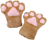 Cosplay Animal Cat Fursuit Paws Claws Gloves Furry Costumes Accessories