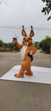 FurryMascot Fox Squirrel Chipmunk Fursuit Fullsuit Teen Costumes Child Full Furry Suit Furries Anime Digitigrade Costume Bent Legs Angel Dragon, Black,blue,white, S,M,L,XL,XXL,XXXL (F99kkj458) -  by FurryMascot -