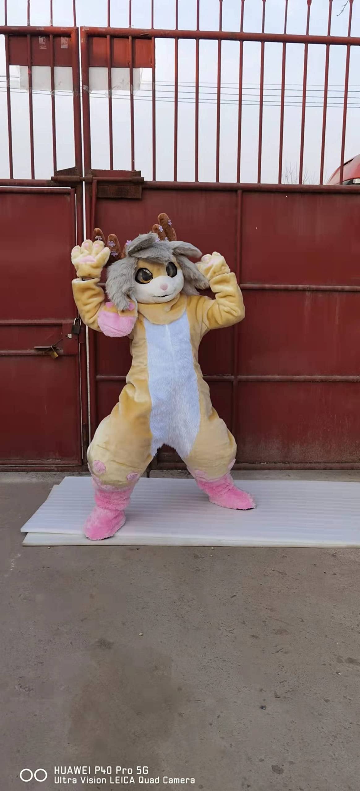 FurryWu Studio Japan Kemono Kawaii Cat Husky Fursuit Teen Jackalope Costumes Caribou Furry Suit Lavafox Fursona Kigurumi Digitigrade Anime -  by FurryMascot -