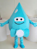 Blue Water Drops Mascot Costume Water Saving Publicity Performance Advertising Dress Halloween Carnival Fancy Party Costumes -  by FurryMascot -