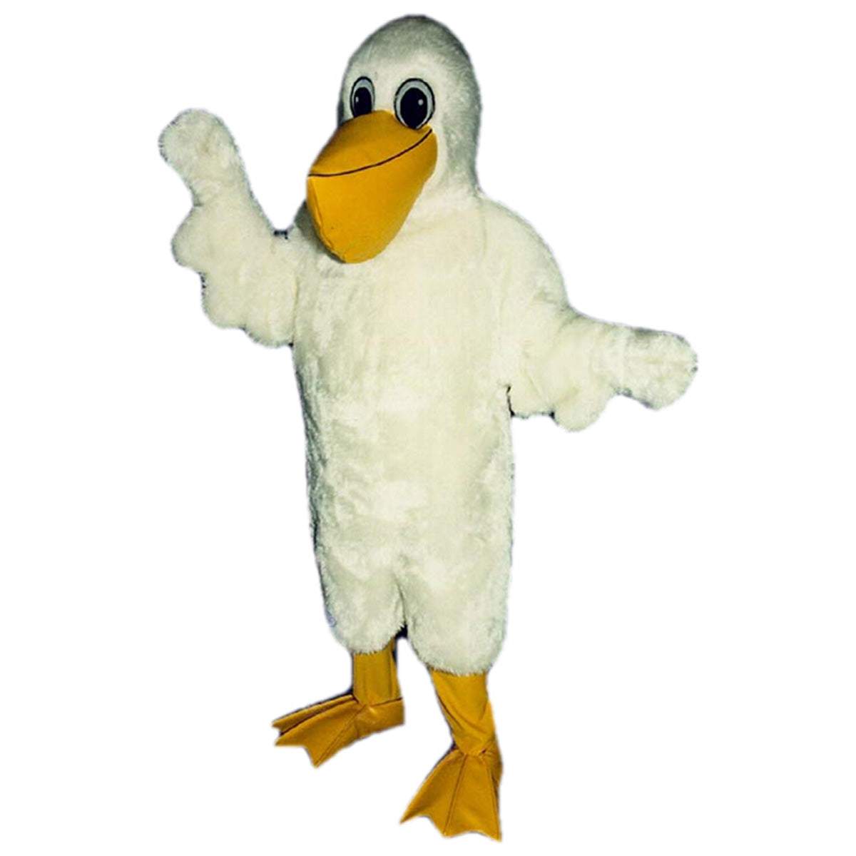 Cartoon Pelican Mascot - Sales Waver Mascot Costume Adult Size Mascotte Mascota Carnival Party Cosplay Costume Fancy Dress Suit - Mascot Costume by FurryMascot - ANIMAL MASCOT, CARTOON MASCOT, Movie Mascot, SCHOOL & RESTAURANT