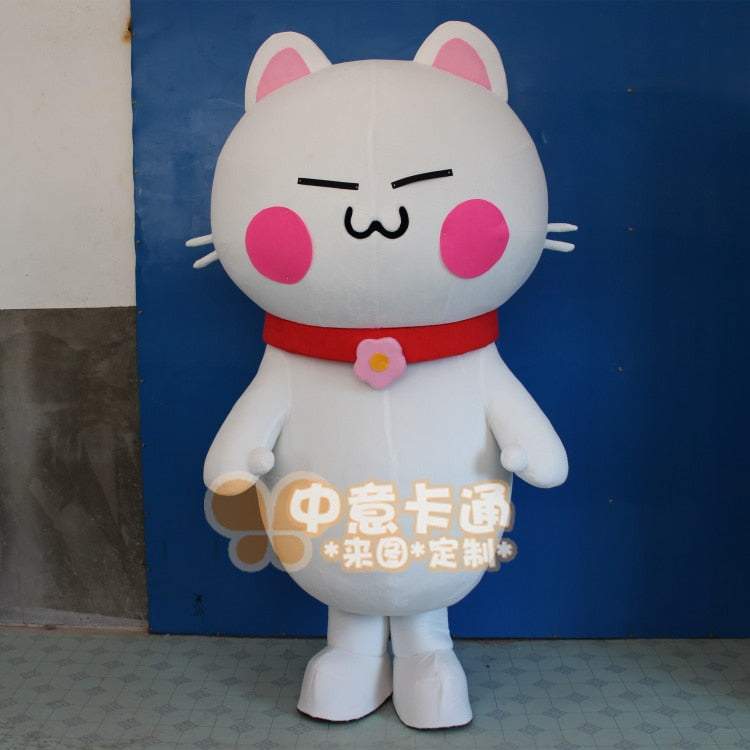 Cat Party Mascot Costume Christmas Fancy Dress Halloween Mascot Costume  Fursuit Adult Cartoon Character Someone Inside -  by FurryMascot -
