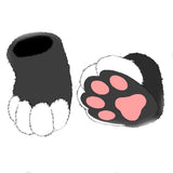 Fursuit Bear Claw Slippers Fuzzy Cosplay Slippers Lion Claw Animal Feet Slippers Funny Paw Monster Shoes for Halloween -  by FurryMascot -