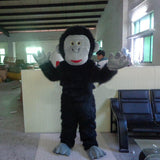 Big Black Gorilla Fursuit Mascot Costume Suits Cosplay Party Game Dress Outfits Clothing Advertising Carnival Xmas Easter Adult -  by FurryMascot -