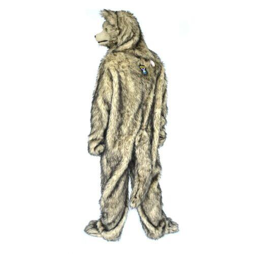 Can Move Mouth Wolf Mascot Costume Fursuit Cosplay Party Game Animal Fancy Dress Halloween Advertising Parade Xmas Suit Adults -  by FurryMascot -