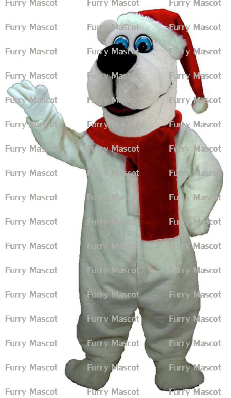 Christmas Bear  Christmas Cosplay Unisex Cute Newly Mascot ostume Suit Cosplay Party Game Dress Outfit  Adult  Gift A+ -  by FurryMascot -