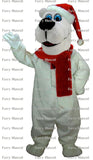 Christmas Bear  Christmas Cosplay Unisex Cute Newly Mascot ostume Suit Cosplay Party Game Dress Outfit  Adult  Gift A+