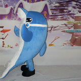 Cartoon Dolphins Mascot Costume Cosplay Fursuit Party Game Fancy Dress Outfits Halloween Adults Character Advertising Parade New -  by FurryMascot -
