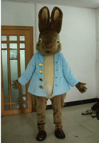 New Adult Best Sale Foam Cute Brown Easter Bunny Rabbit Cartoon Mascot Costume Christmas Fancy Dress Halloween Mascot Costume -  by FurryMascot -