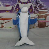 Cartoon Dolphins Mascot Costume Cosplay Fursuit Party Game Fancy Dress Outfits Halloween Adults Character Advertising Parade New -  by FurryMascot -