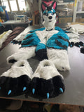 Blue Dog Fox Cat Prop Fursuit Kigurumi Furry Fursona Costumes Furries