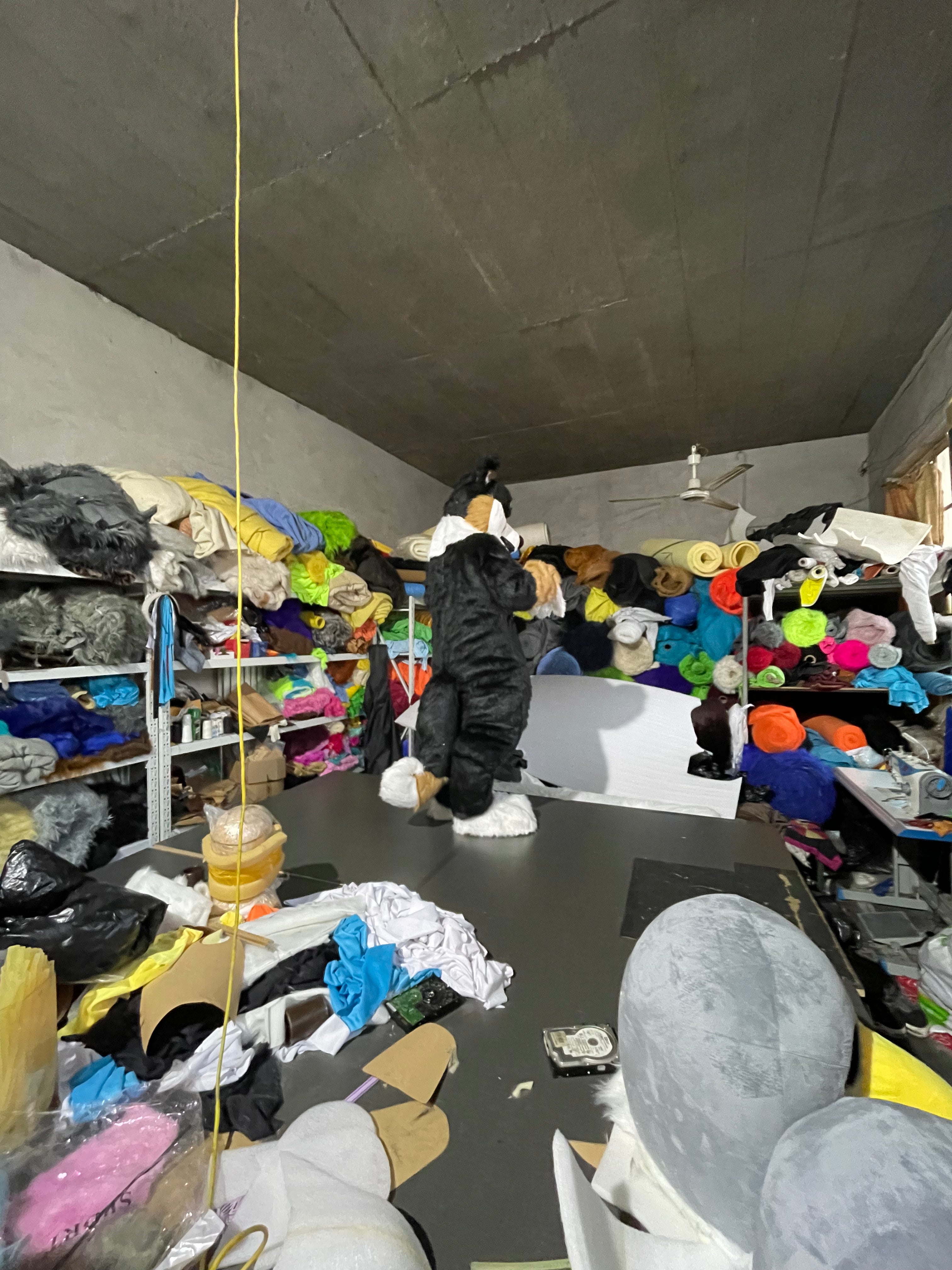 Black Dog Fox Cat Prop Fursuit Kigurumi Furry Fursona Costumes Furries