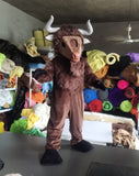 American Bison Buffalo Mascot Costumes Adult Party Cosplay Suit