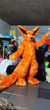 Anime Kyuubi Kitsune Gumiho Fox Fursuit Teen Kostüme Kind voller Pelzanzug Fursona Kigurumi Digitigrade Anime