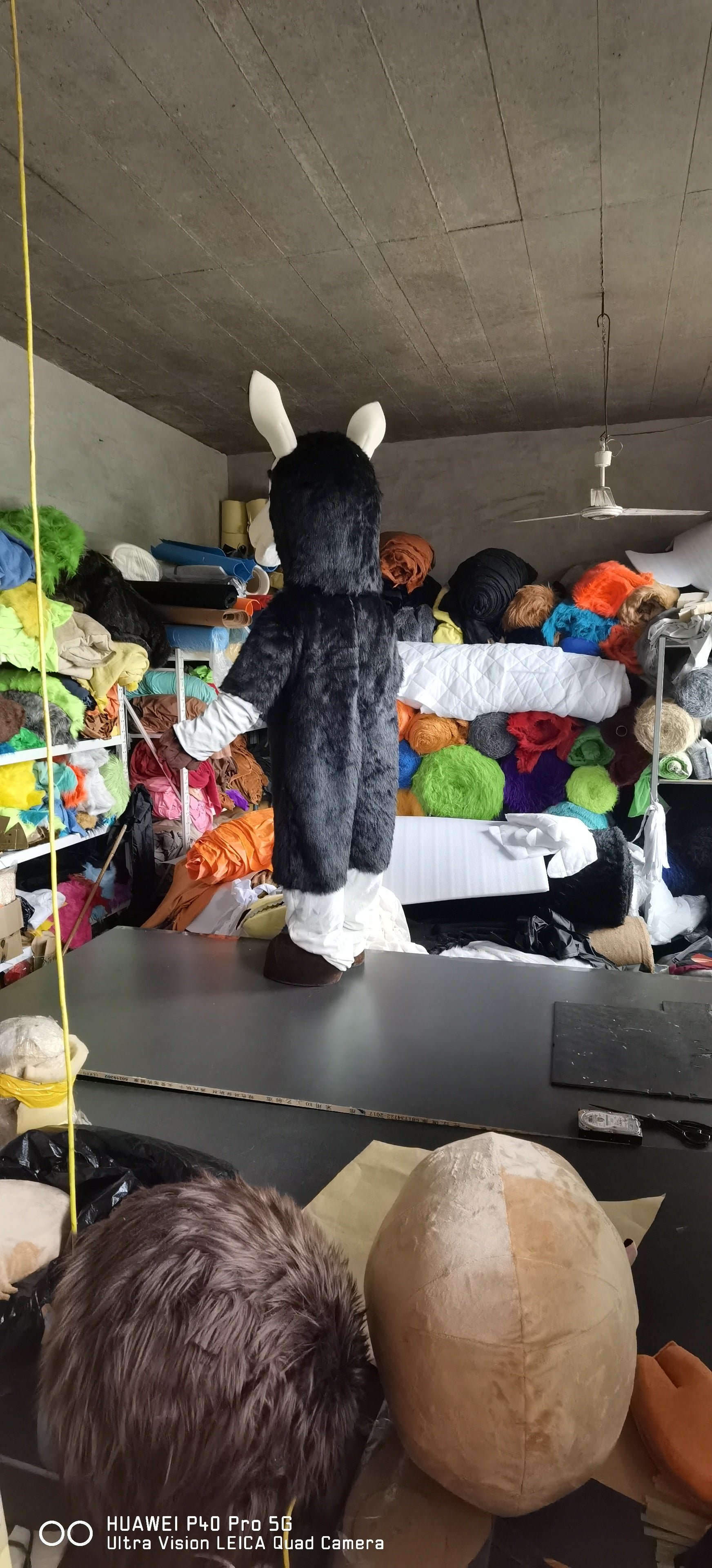 Black Llama Horse Camel Mascot Costumes Party Cosplay Suit