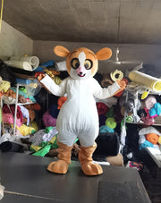 Brown Mort Owl Madagascar Mascot Costumes Carnival Party Suit