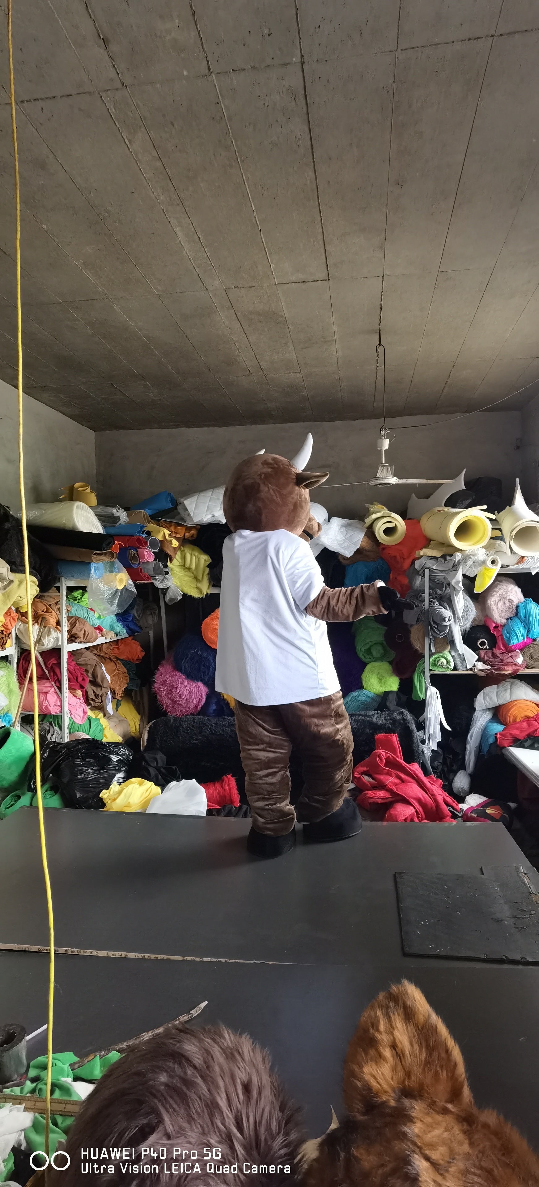 Bison Cow Buffalo Mascot Costumes Carnival Party Cosplay Suit