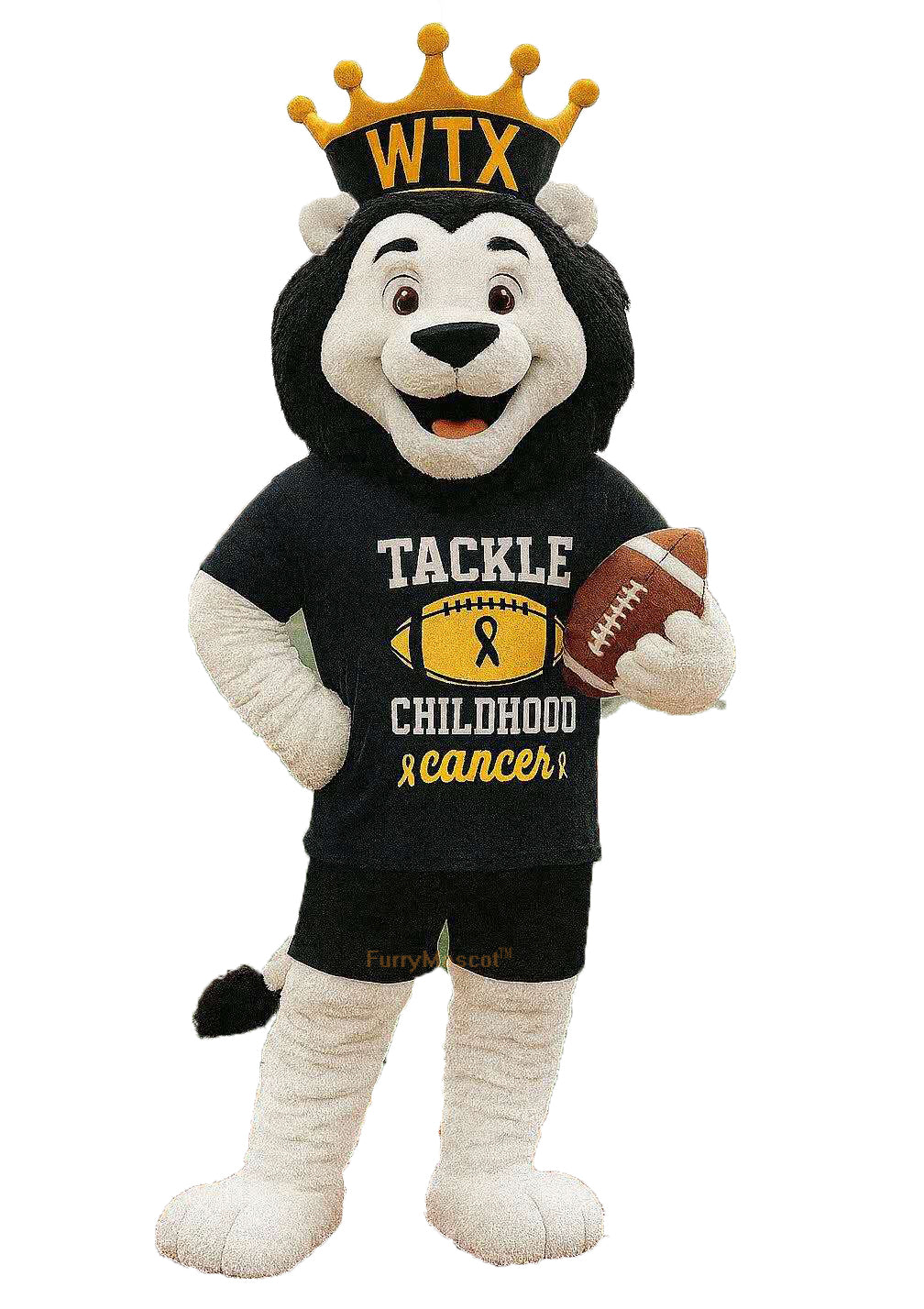 College King Lion Mascot Costumes Carnival Party Cosplay Suit