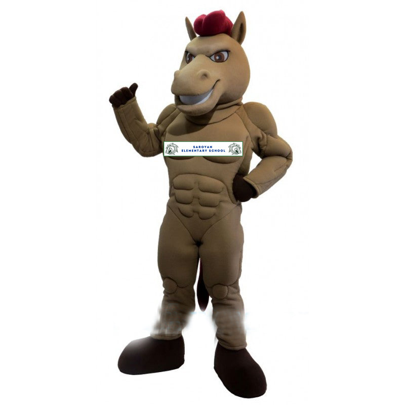 New School Sport Mustang Mascot Costumes Carnival Party Cosplay Suit