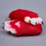 One Pairs Fursuit Paws Furry Furries Costumes Accessories