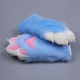 One Pairs Fursuit Paws Furry Furries Costumes Accessories
