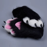 One Pairs Fursuit Paws Furry Furries Costumes Accessories
