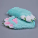 One Pairs Fursuit Paws Furry Furries Costumes Accessories