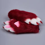 One Pairs Fursuit Paws Furry Furries Costumes Accessories