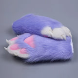 One Pairs Fursuit Paws Furry Furries Costumes Accessories
