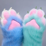 One Pairs Fursuit Paws Furry Furries Costumes Accessories