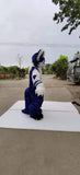 Blue Fox Cat Hair Digitigrade Fursuit Costumes Suit Furries Anime Teen & Adult Costume - FURSUIT by FurryMascot - CAT FURSUIT, Digitigrade Fursuit