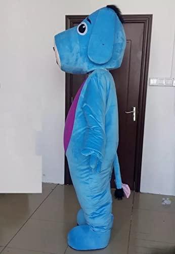 Blue Donkey Animal Mascot Costumes For Adult Custom -  by FurryMascot -