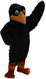 schwarze Krähe Vogel Verkauf Maskottchen Kostüm Anzug Spiel Kleid Outfit Cosplay Unisex Halloween Geburtstag Party Cosplay