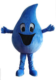 CostumeShine Blue Water Droplet Mascot Costume -  by FurryMascot -
