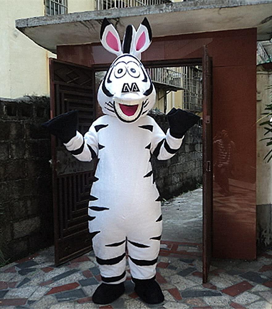 Brand New Zebra Animal Mascot Costumes Birthday Party Cosplay All Size Complete Suit Costumes Animie Costume -  by FurryMascot -