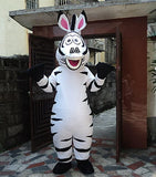 Brand New Zebra Animal Mascot Costumes Birthday Party Cosplay All Size Complete Suit Costumes Animie Costume