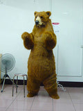 FurryWu Brown Bear Mascot Costumes Costume Adult Size Custom -  by FurryMascot -