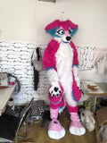 100% Real Photo FurryWu Jackalope Cooker Spaniel Huksy Dog Fursuit Teen Costumes Child Full Furry Suit Fursona Kigurumi Digitigrade Anime -  by FurryMascot - 