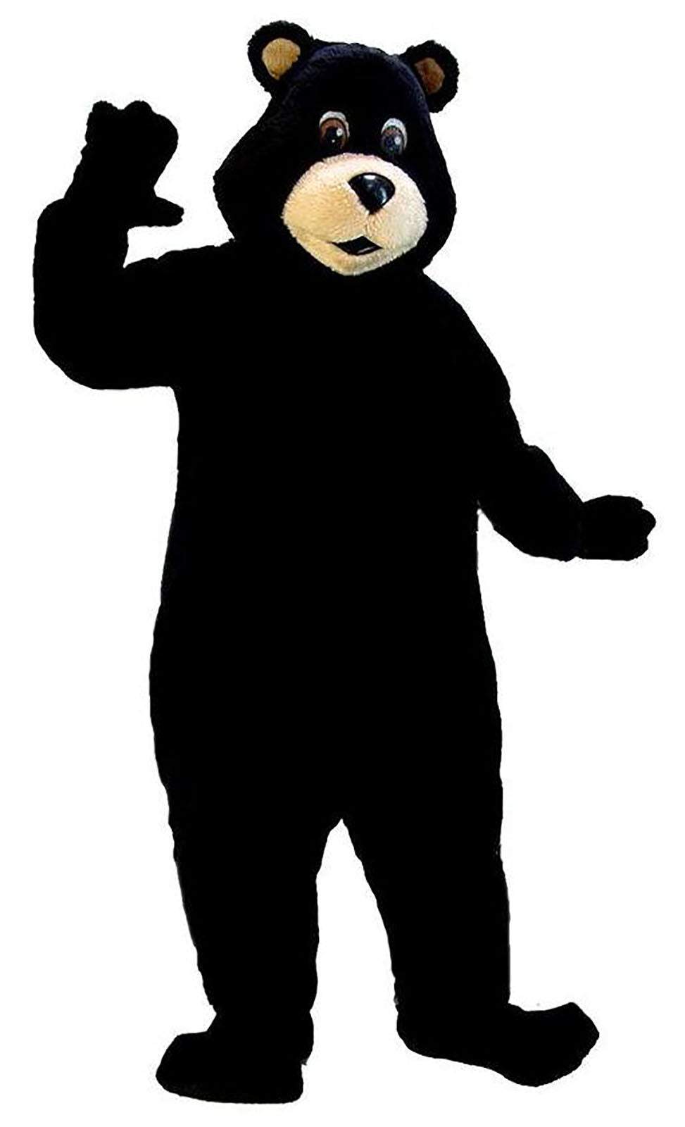 Black Bear  Suit Animal Mascot Costume Party Carnival Mascotte Costumes - Mascot Costume by MascotBJ - ANIMAL MASCOT