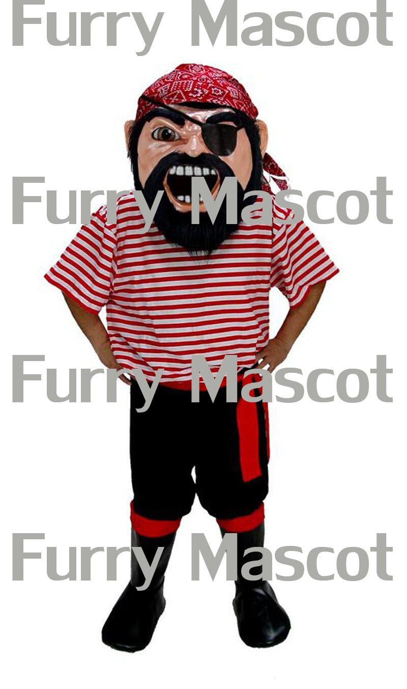 Col. Keel Haul Pirate Christmas Cosplay Unisex Cute Newly Mascot ostume Suit Cosplay Party Game Dress Outfit  Adult  Gift A+ -  by FurryMascot -