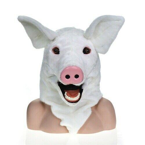 Cute Can Move Mouth Pig Mascot Costume Fursuit Cosplay Animal Halloween Adults Parade Cosplay Unisex Hallowen Gift -  by FurryMascot -