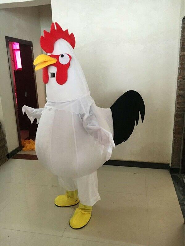 Black Rooster Mascot Parade Costume Festive Party Fancy Dress Adult Outfit Suits -  by FurryMascot -